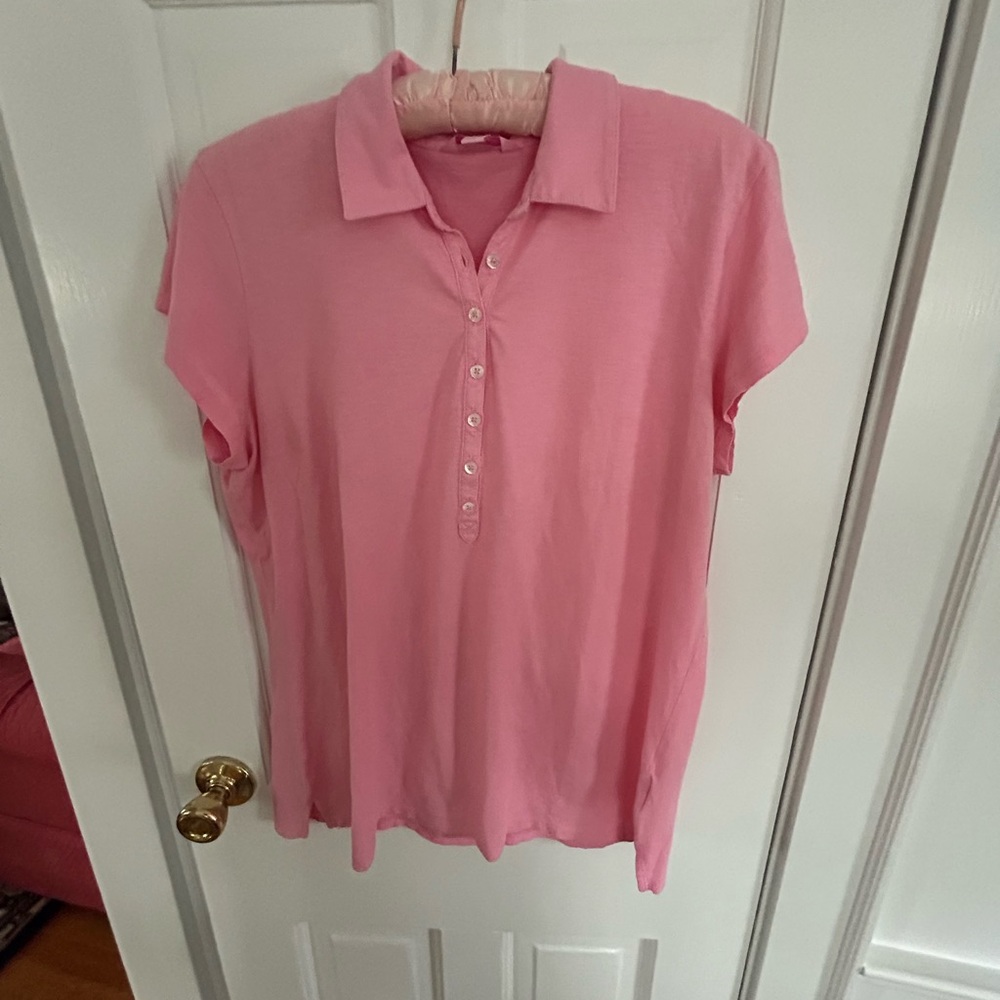 Lilly Pulitzer Pink polo shirt